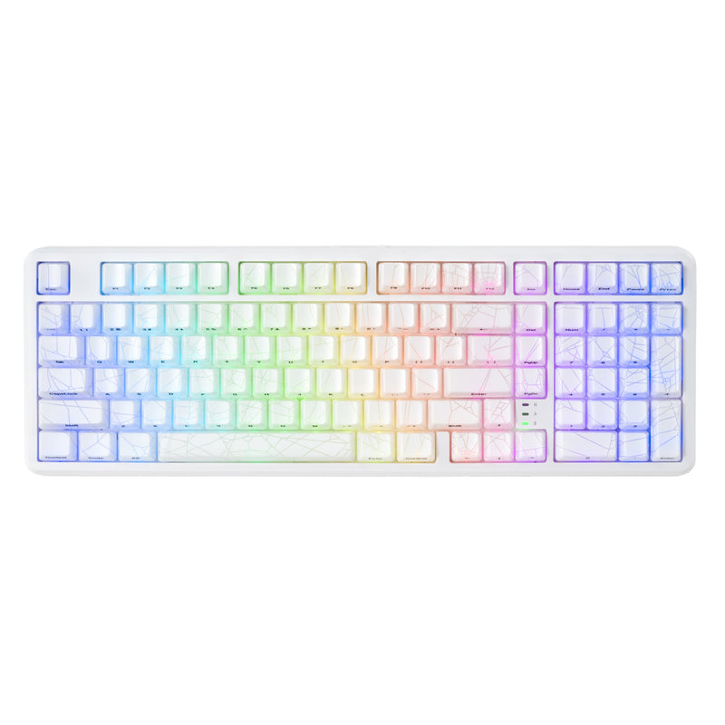 XVX M67 JadeStone Spider Web Tri-Mode RGB Mechanical Keyboard