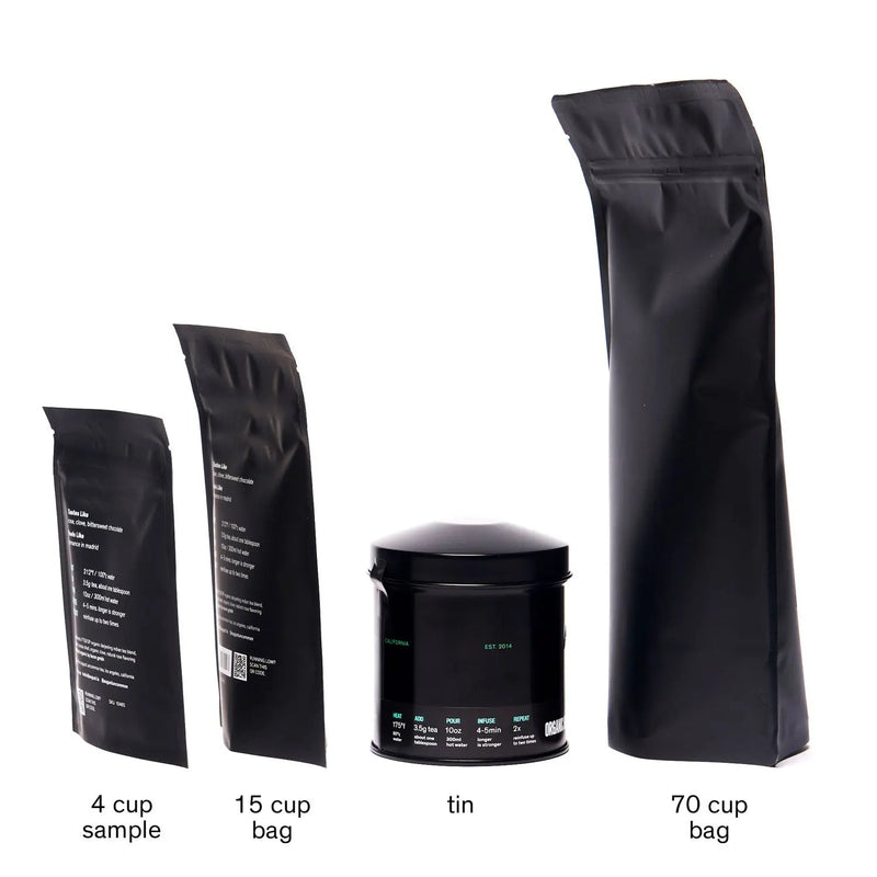 Black Metallic - Violet Elderberry Black Tea