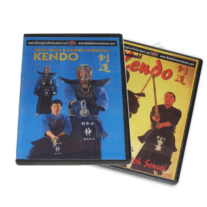 2 DVD Set Japanese Kendo - Junya Naka & Minoru Morikawa