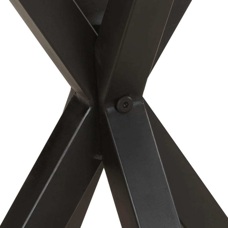 Side Table Natural Wood Solid Mango Wood Durable Side Table