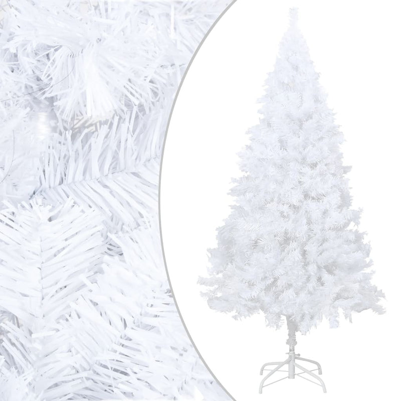 Fake Christmas Tree White PVC Medium Adjustable Armrests