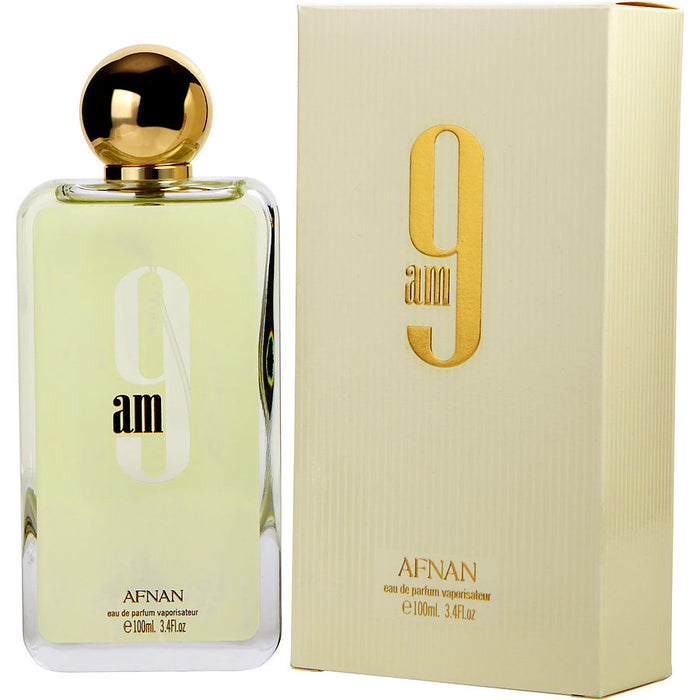 AFNAN 9 AM by Afnan Perfumes (WOMEN) - EAU DE PARFUM SPRAY 3.4 OZ