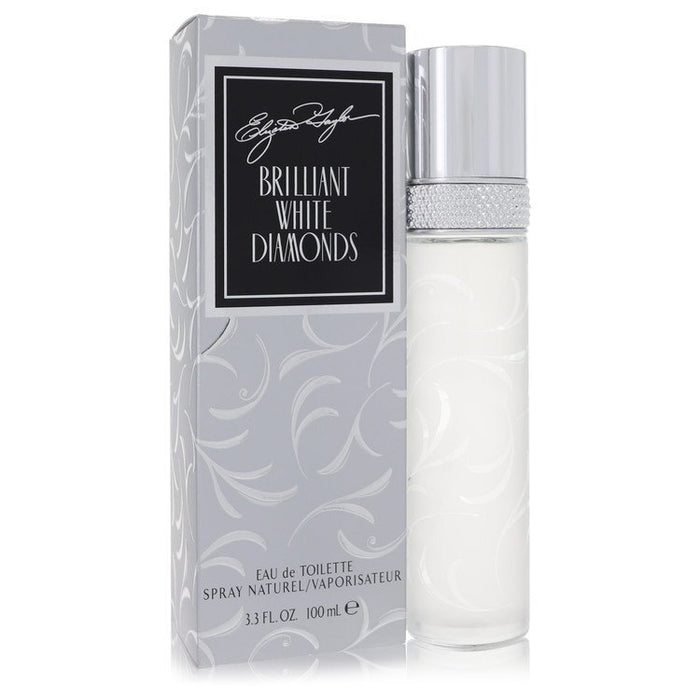 White Diamonds Brilliant by Elizabeth Taylor Eau De Toilette Spray 3.3 oz (Women)