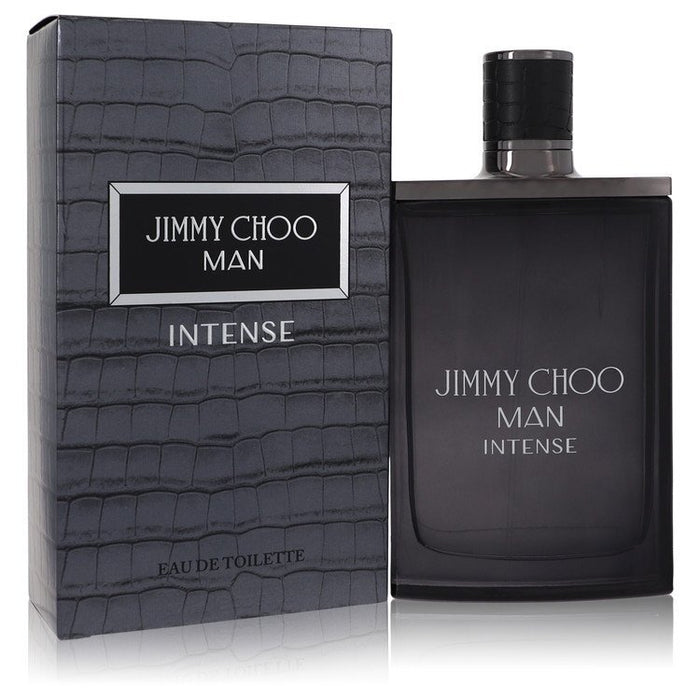Jimmy Choo Man Intense by Jimmy Choo Eau De Toilette Spray 3.3 oz (Men)