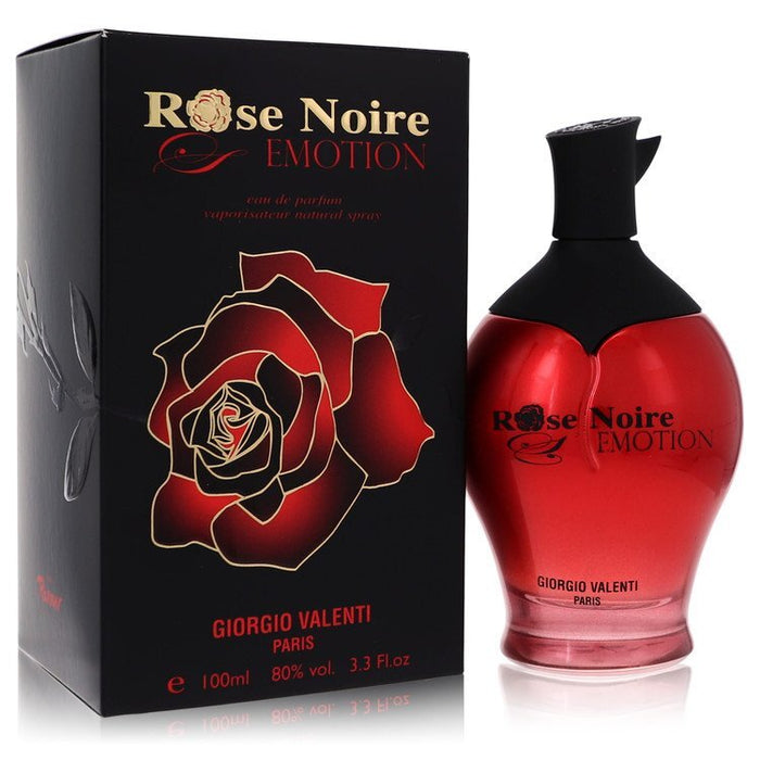 Rose Noire Emotion by Giorgio Valenti Eau De Parfum Spray 3.3 oz (Women)