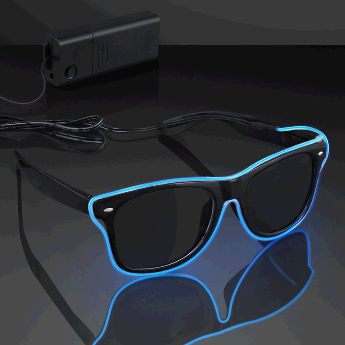 Electro Luminescent Banray Sunglasses Blue