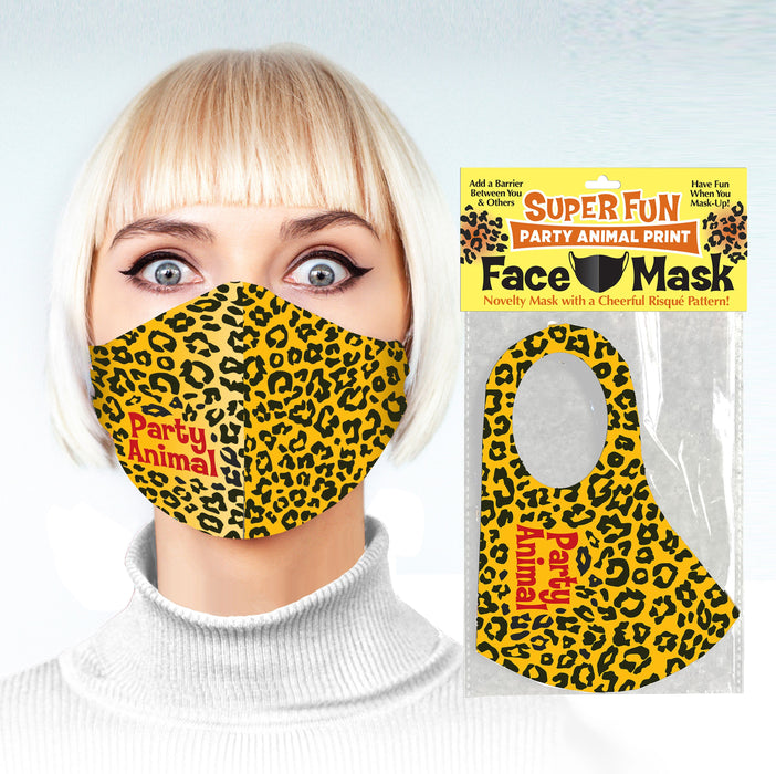 (wd) party animal face mask