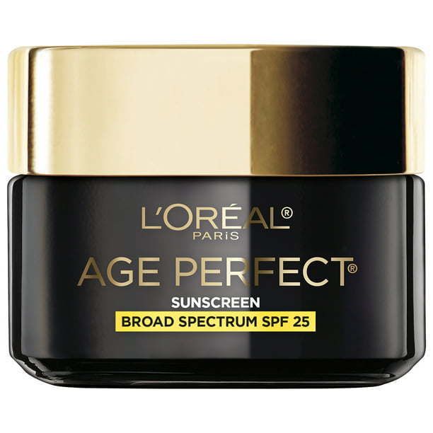 L'Oreal Paris Age Perfect Cell Renewal Sunscreen Broad Spectrum SPF 25, 1.7 oz