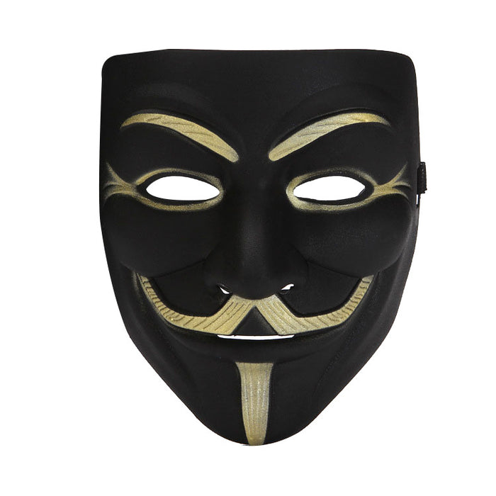Hacker Mask V for Vendetta Mask for Kids Women Men Halloween Cosplay Costume