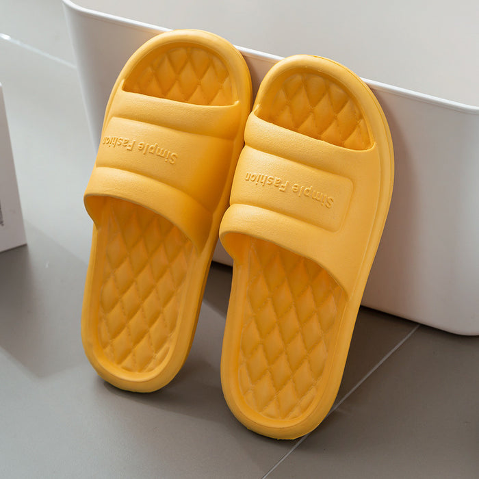 Home Slippers Women Summer Non-slip Floor Flip Flops Indoor Family Unisex Ladies Men Bathroom Slippers Bath Hotel Sandals Shoes