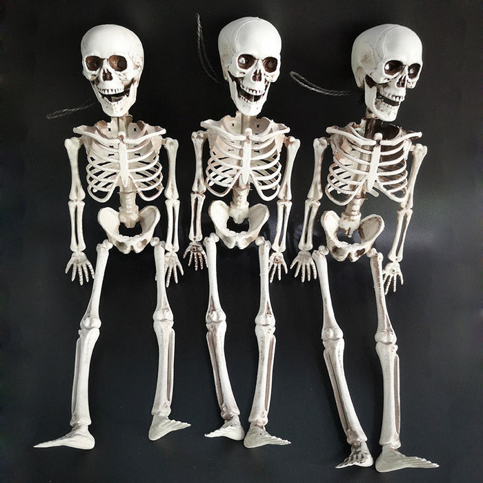 Halloween Skeleton Skeleton 40cm Simulation Human Body Plastic Skeleton Hanging