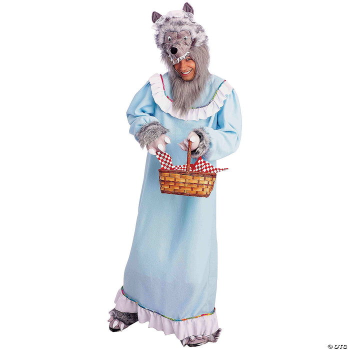 Adult granny wolf costume fm60286