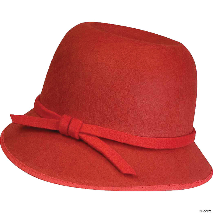 Red flapper hat