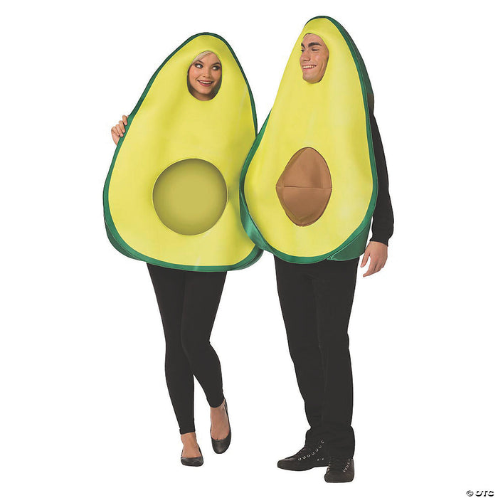 Avocado adult couples costume
