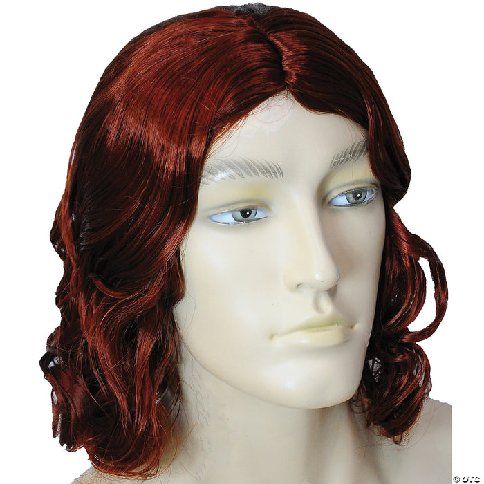 Adult biblical wig-auburn