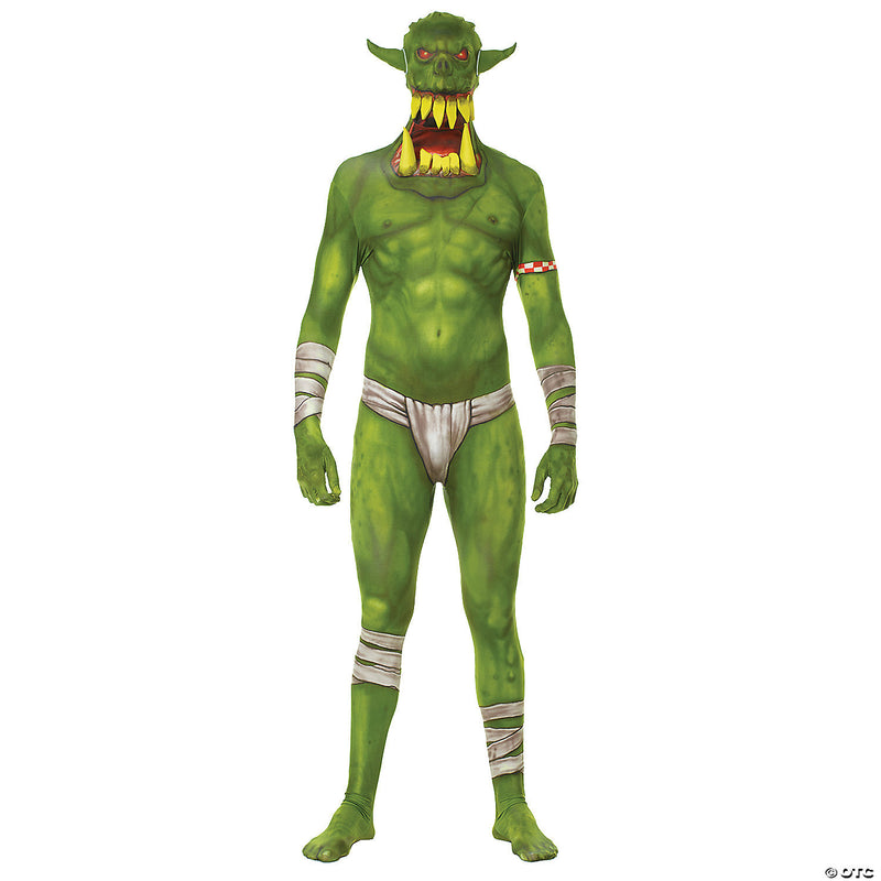 Men's green orc morphsuit mh03762