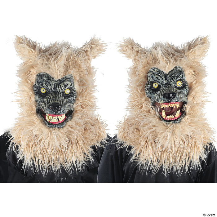 Animated animal werewolf mask