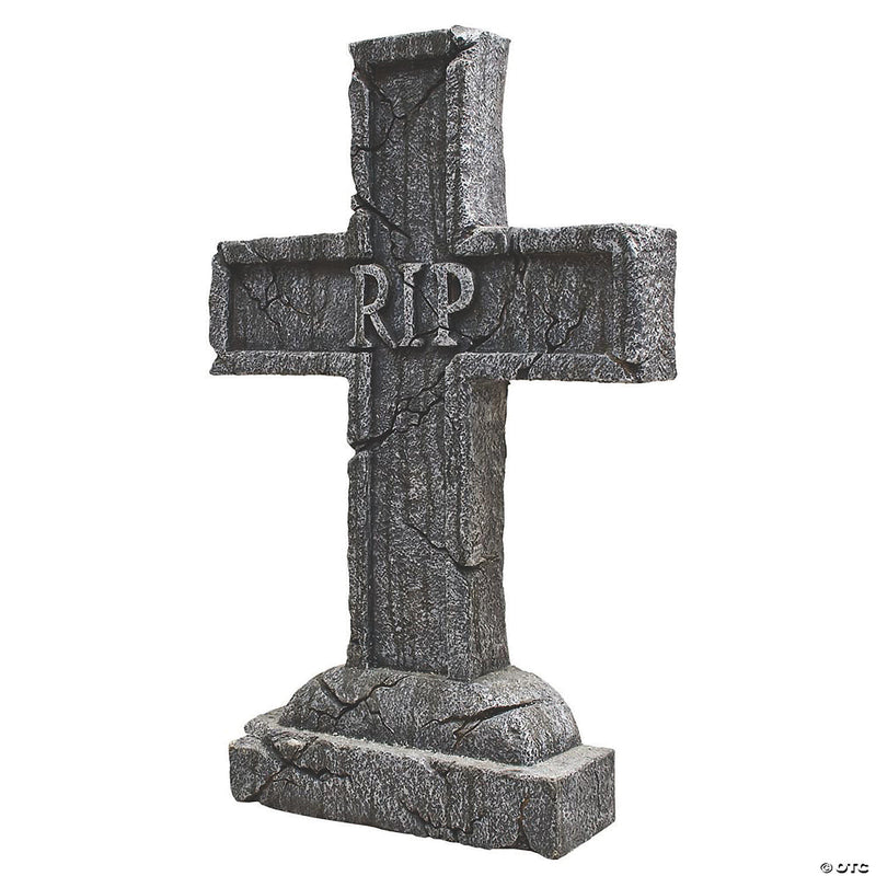 Rest in peace cross tombstone
