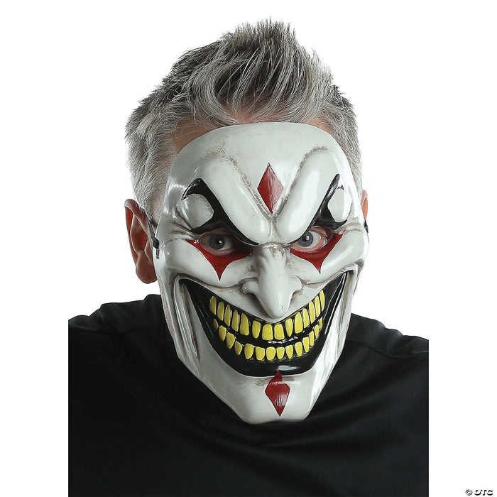 Adult evil jester mask