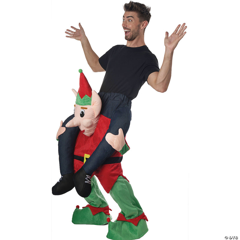 Carry me elf adult costume