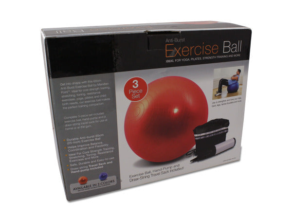 Exercise Ball with Pump ( Case of 1 )