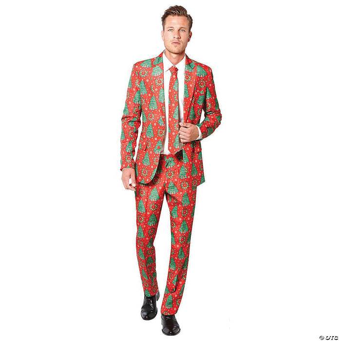 Christmas red ad suit md 38-40