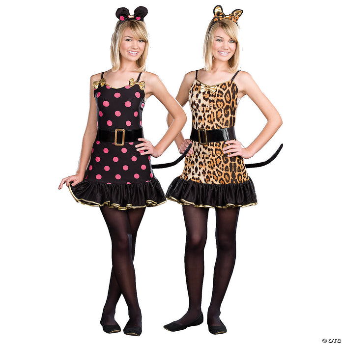 Teen cat and mouse costume