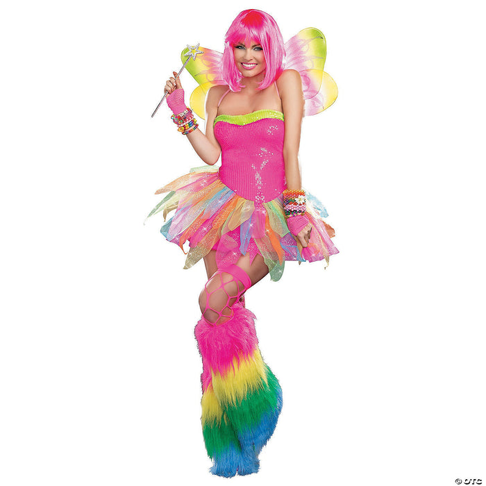 Rainbow fairy adult small