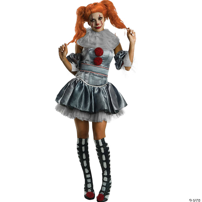 Women's it movie pennywise deluxe cost