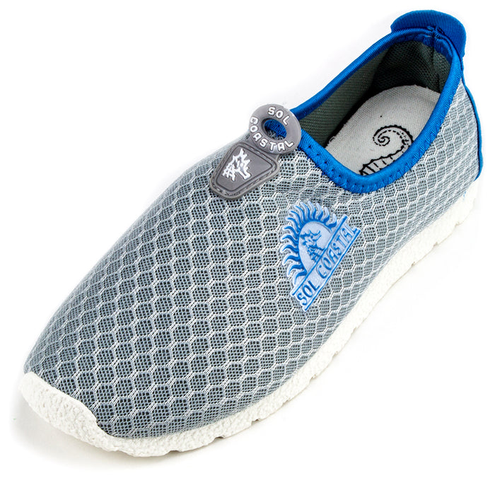 Grey Women's Shore Runner Water Shoes, Size 10