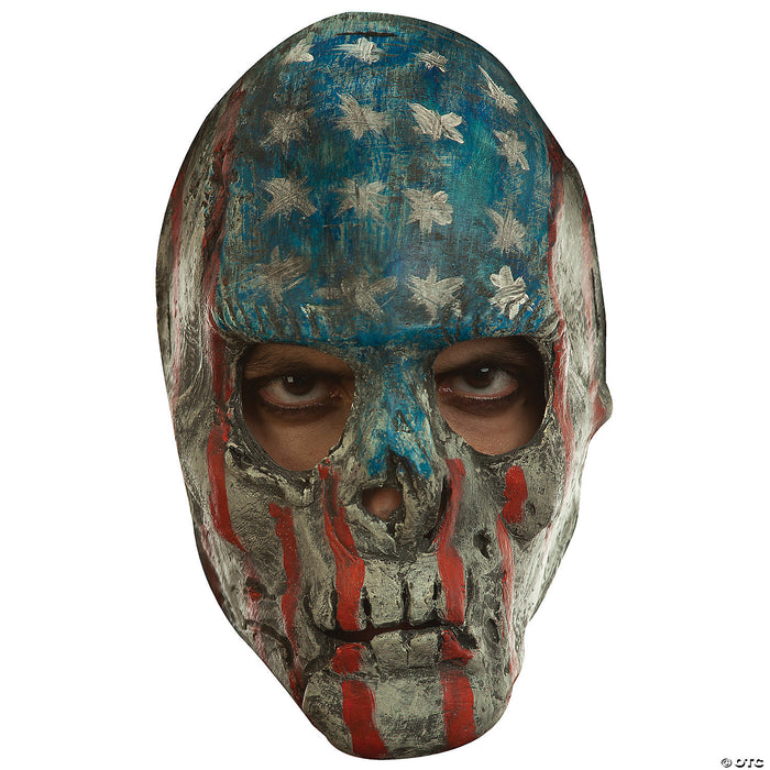 Creepy patriotic adult mask