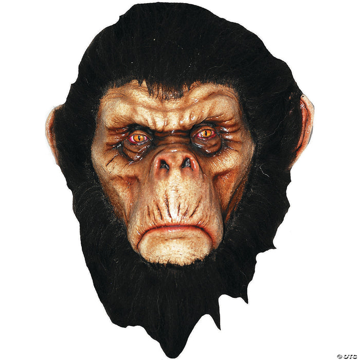 Bad brown chimp latex mask