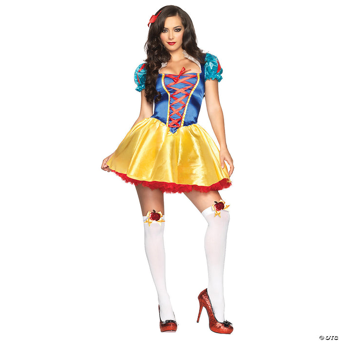 Women's fairytale snow white costume