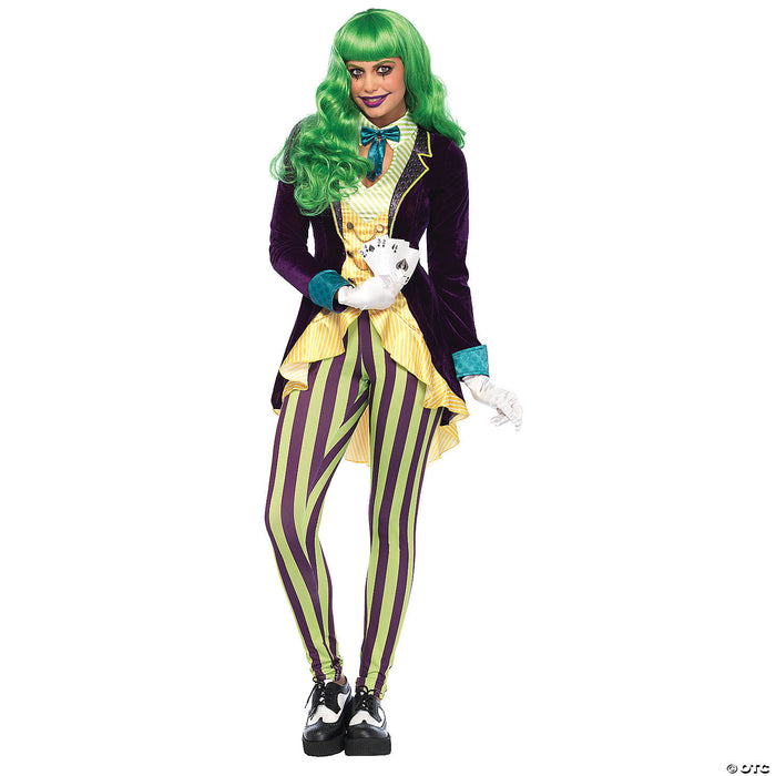 Women's wicked joker costume