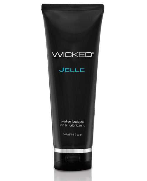 Wicked Sensual Care Jelle Water Based Anal Lubricant - 8 oz Fragrance Free